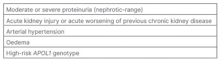 Table 2 Crucial characteristics of COVID-19-associated collapsing glomerulopathy