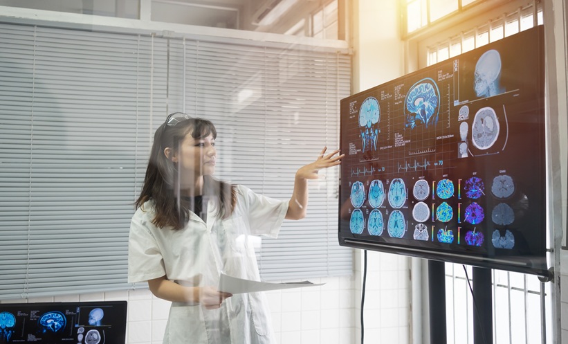 AI model integrating radiology report language and imaging to improve stroke mortality prediction