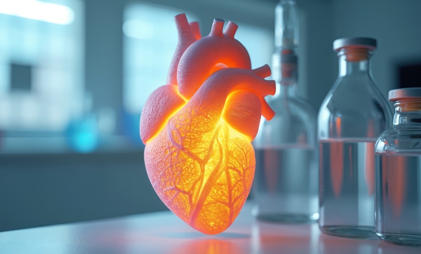 lab-grown heart