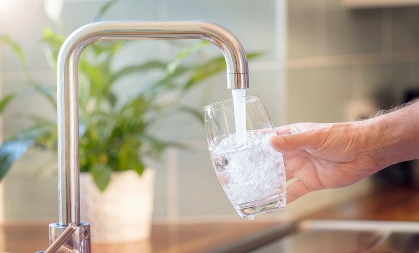 chlorinated water