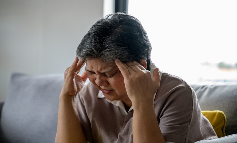 Patient with migraine and iron deficiency anemia