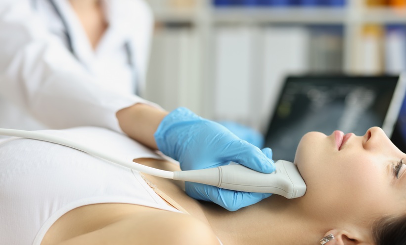 Medical specialist examining diagnostic findings for thyrotoxic periodic paralysis and hypokalemia