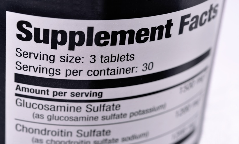 BOTTLE OF GLUCOSAMINE