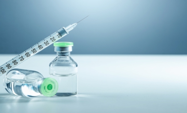 Injection drug needle