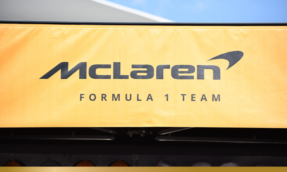 McLaren Formula 1 Team Sign